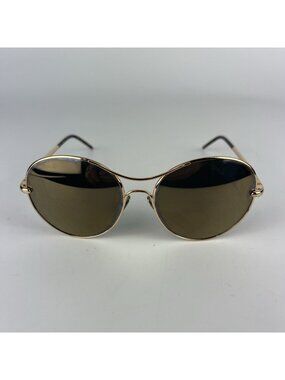 Pomellato PM0034S Gold Aviator Sunglasses 57-17-140